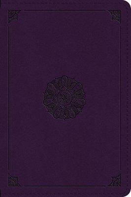 Esv Large Print Bible (Trutone, Lavender, Emblem Design)-..