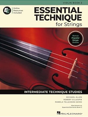 Essential Technique For Strings - Violin Book 3 With Online Resources-..