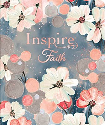 Inspire Faith Bible Nlt, Filament Enabled (Leatherlike, Watercolor Garden): The Bible For Coloring & Creative Journaling-..