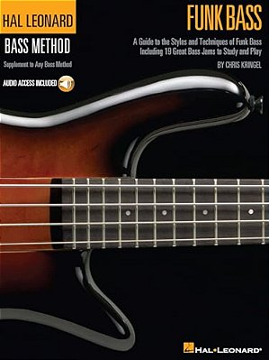Funk Bass A Guide To The Techniques And Philosophies Of Funk Bass Book/Online Audio-..