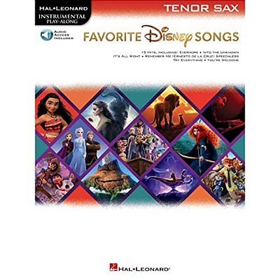 Favorite Disney Songs: Instrumental Play-Along For Tenor Sax-..