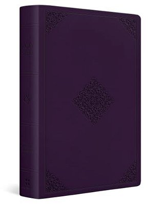 Esv Giant Print Personal Size Bible, Red Letter (Trutone, Lavender, Ornament Design)-..