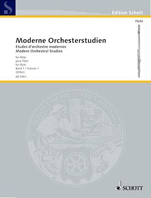 Modern Orchestral Studies For Flute - Vol. 1-..
