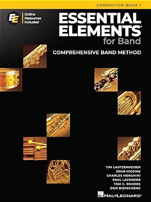 Essential Elements For Band - Conductor Book 1 With Online Resources-..