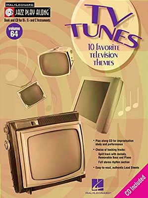 Tv Tunes: Jazz Play-Along Volume 64 [With CD]-..