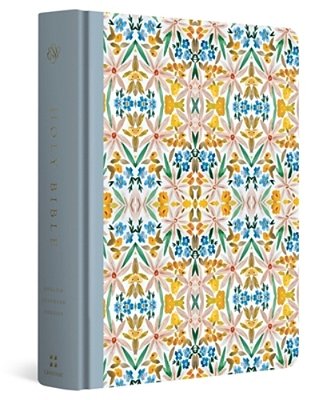 Esv Single Column Journaling Bible, Artist Series (Cloth Over Board, Jessica Dennis Bush, Flourish)-..