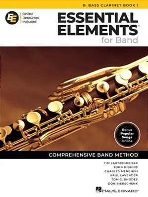 Essential Elements For Band - Bb Bass Clarinet With Online Resources-..
