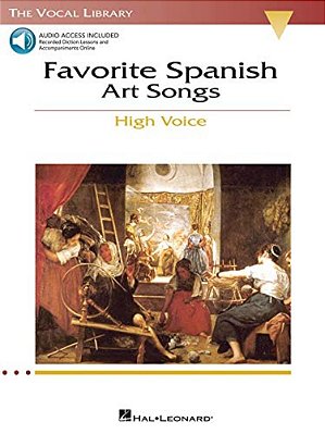 Favorite Spanish Art Songs Book/Online Audio-..