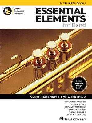Essential Elements For Band Bb Trumpet Book 1 With Eei Online Resources Trumpet Method Book And Sheet Music For Students And Teachers Band Method Song-..