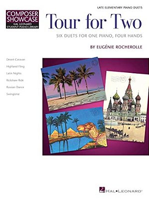 Tour For Two: Hlspl Composer Showcase Nfmc 2024-2028 Selection 1 Piano, 4 Hands-..