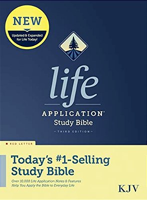 Kjv Life Application Study Bible, Third Edition (Hardcover, Red Letter)-..