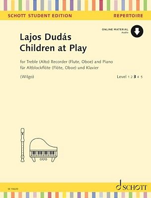 Dudas: Children At Play For Alto Recorder (Or Flute Or Oboe) And Piano Book With Audio Online-..