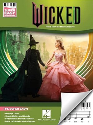 Wicked - Music From The Motion Pictures - Super Easy Songbook For Piano-..