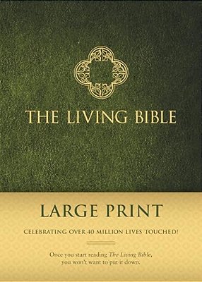 Living Bible Paraphrased-LIV-large Print-..