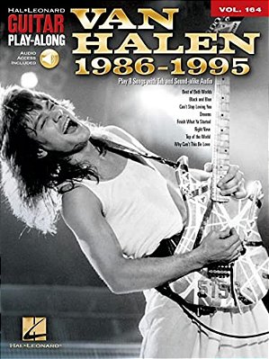 Van Halen 1986-1995: Guitar Play-Along Volume 164 (Book/Online Audio) [With CD (Audio)]-..
