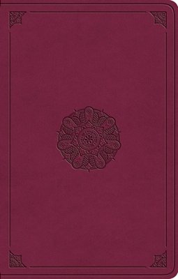 Esv Premium Gift Bible (Trutone, Raspberry, Emblem Design)-..