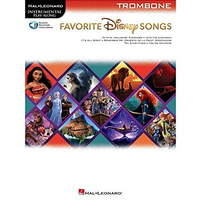 Favorite Disney Songs: Instrumental Play-Along For Trombone-..