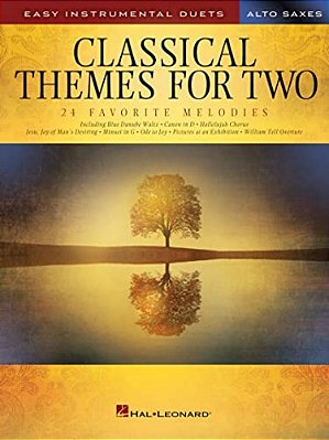 Classical Themes For Two Alto Saxophones: Easy Instrumental Duets-..