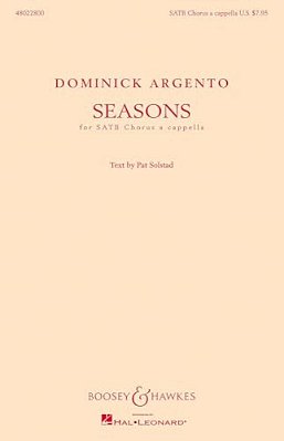 Seasons: Satb Chorus A Cappella-..
