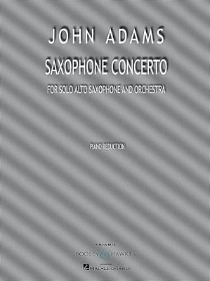 Saxophone Concerto: For Solo Alto Saxophone And Piano Reduction-..