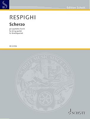 Scherzo In E Minor (P191): For String Quartet-..