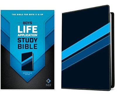 Boys Life Application Study Bible Nlt, Tutone-..
