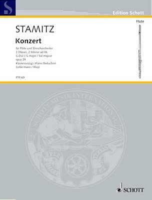 Flute Concerto In G Major, Op. 29: Flute And Piano-..