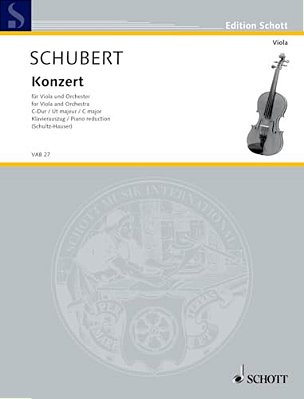 Concerto In C Major: Viola And Piano-..