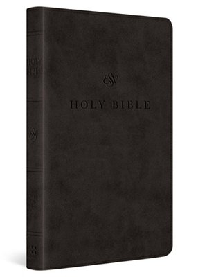 Esv Premium Church Bible, Red Letter (Trutone, Black)-..