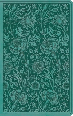 Esv Premium Gift Bible (Trutone, Teal, Floral Design)-..