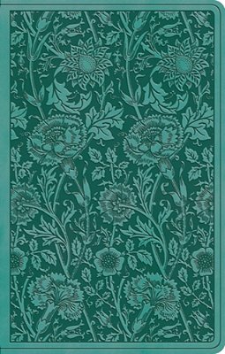 Esv Premium Gift Bible (Trutone, Teal, Floral Design)-..