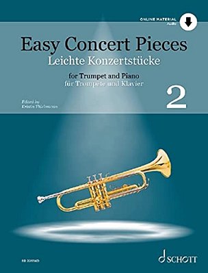 Easy Concert Pieces-Volume 2 Trumpet And Piano-..