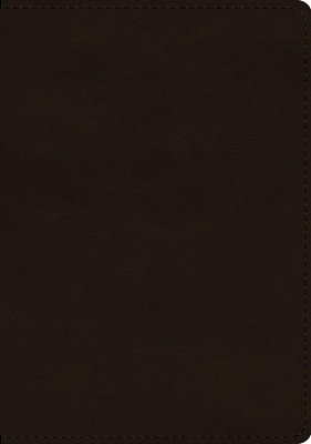 Esv Single Column Journaling Bible, Large Print (Trutone, Deep Brown)-..