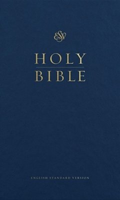 Esv Pew Bible (Hardcover, Blue)-..