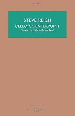 Cello Counterpoint: Version For Solo Cello And Tape-..