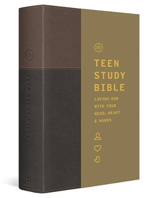 Esv Teen Study Bible (Trutone, Slate/Umber)-..