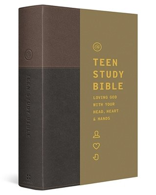 Esv Teen Study Bible (Trutone, Slate/Umber)-..