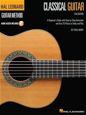 Hal Leonard Classical Guitar Method (Tab Edition) Book/Online Audio-..