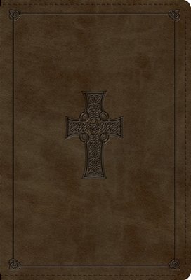 Esv Student Study Bible (Trutone, Olive, Celtic Cross Design)-..