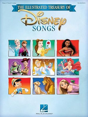 The Illustrated Treasury Of Disney Songs-..