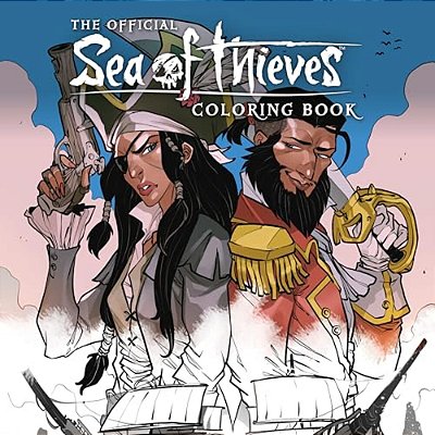 The Official Sea Of Thieves Coloring Book-..
