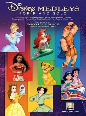 Disney Medleys For Piano Solo-..
