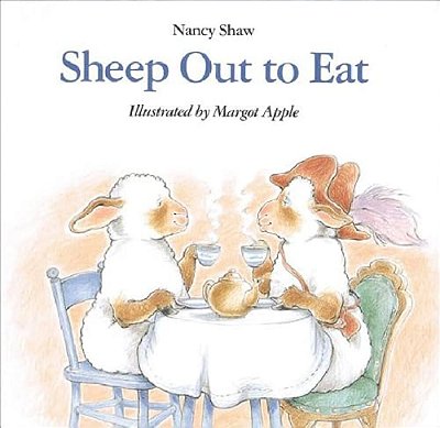 Sheep Out To Eat-..