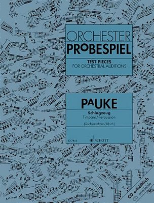 Test Pieces For Orchestral Auditions - Timpani/Percussion-..