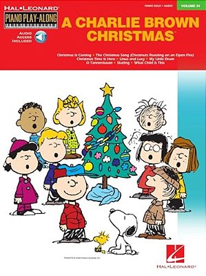 Charlie Brown Christmas Piano Play-Along Volume 34 Book/Online Audio [With CD]-..