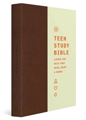 Esv Teen Study Bible (Trutone, Burnt Sienna)-..