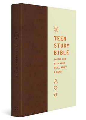 Esv Teen Study Bible (Trutone, Burnt Sienna)-..