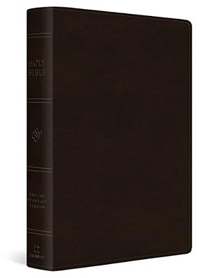 Esv Large Print Value Personal Size Bible (Trutone, Deep Brown)-..