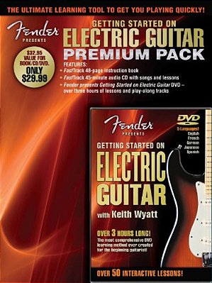 Fender Presents Getting Started On Electric Guitar - Premium Pack [With Dvd]-..