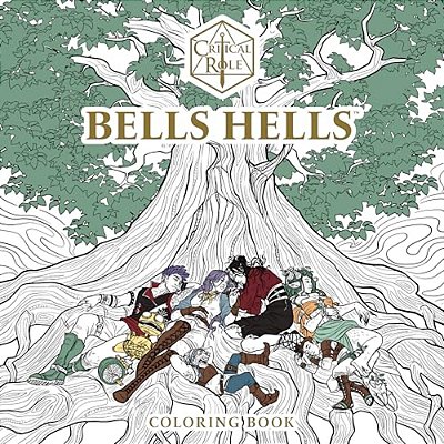 Critical Role: Bells Hells Coloring Book-..
